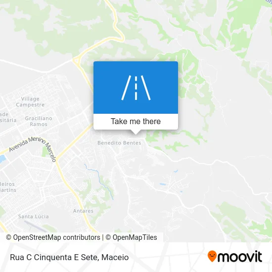 Rua C Cinquenta E Sete map