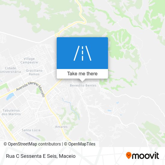 Rua C Sessenta E Seis map