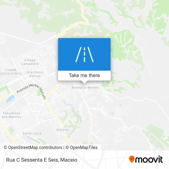 Rua C Sessenta E Seis map