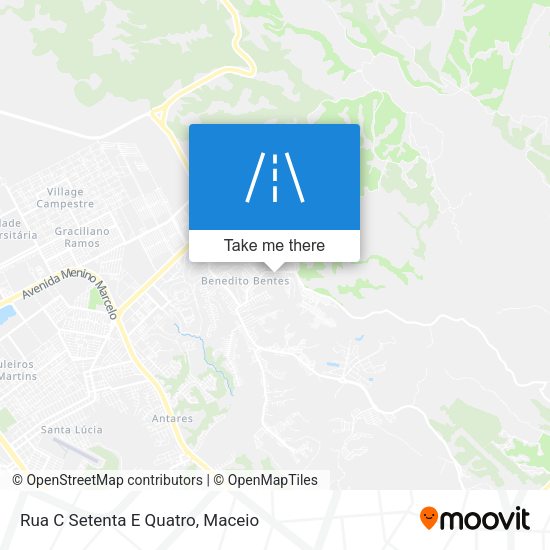 Rua C Setenta E Quatro map