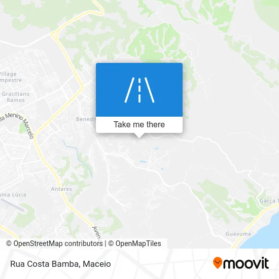 Rua Costa Bamba map