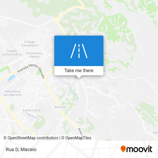 Rua D map