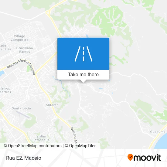 Rua E2 map