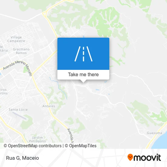 Rua G map