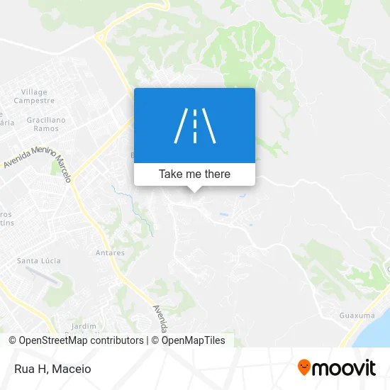Rua H map