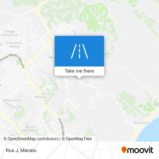 Rua J map