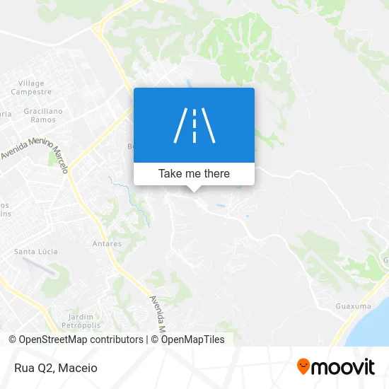 Rua Q2 map