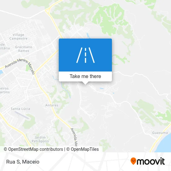 Rua S map