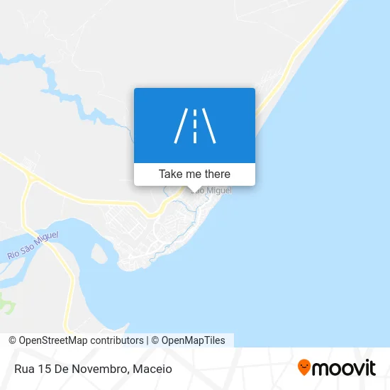 Rua 15 De Novembro map