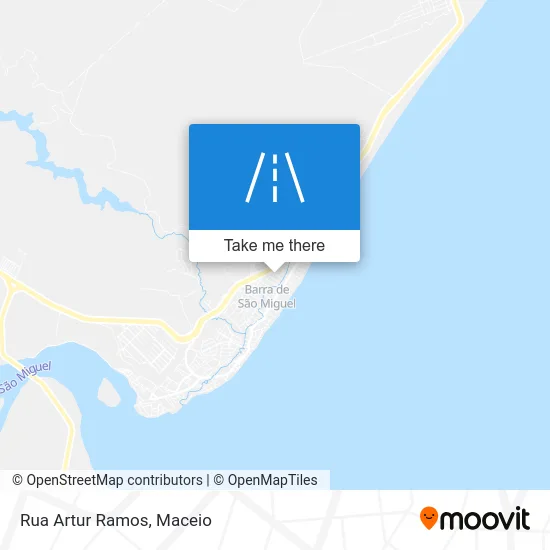Rua Artur Ramos map