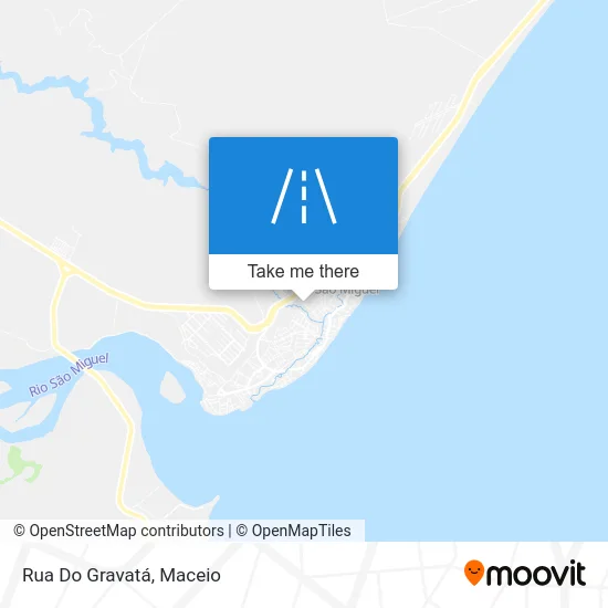 Rua Do Gravatá map