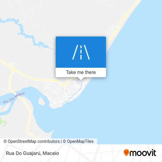 Rua Do Guajarú map