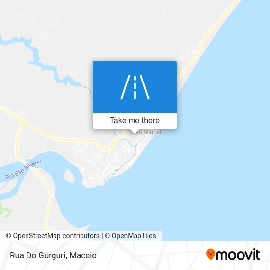 Rua Do Gurguri map