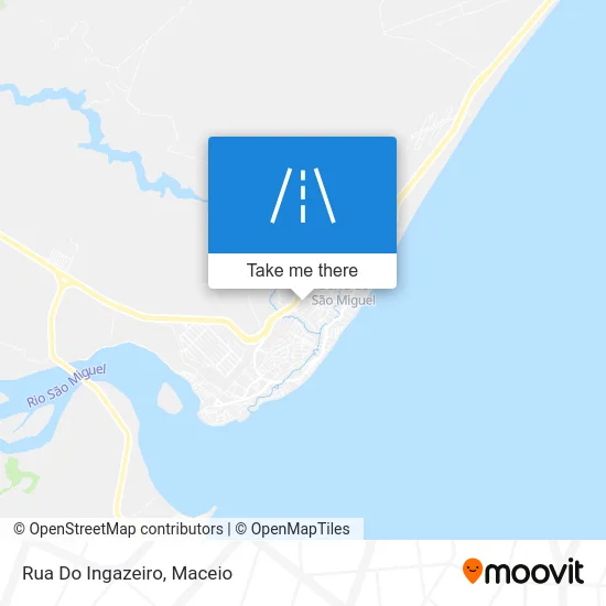 Rua Do Ingazeiro map