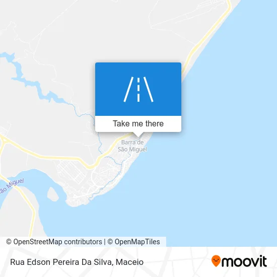 Rua Edson Pereira Da Silva map