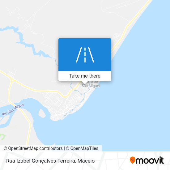 Rua Izabel Gonçalves Ferreira map