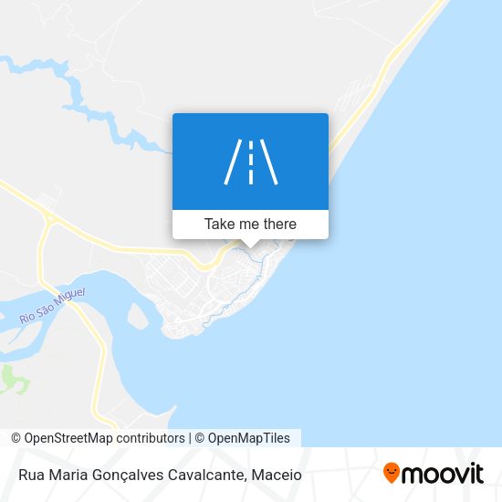 Rua Maria Gonçalves Cavalcante map