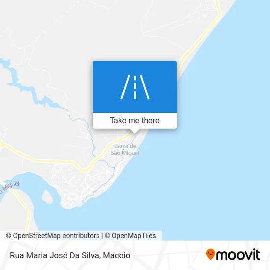 Rua Maria José Da Silva map