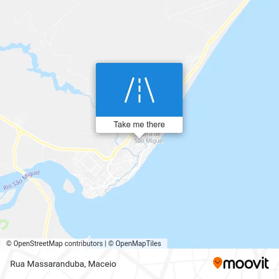 Rua Massaranduba map
