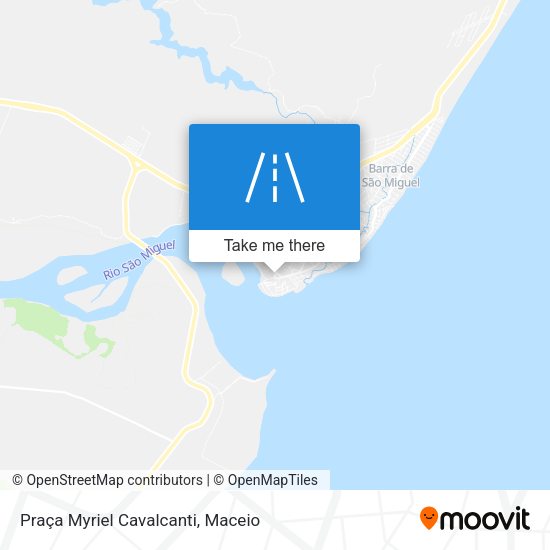 Praça Myriel Cavalcanti map