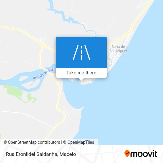 Rua Eronildel Saldanha map