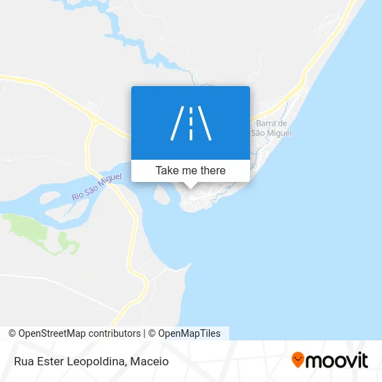 Rua Ester Leopoldina map