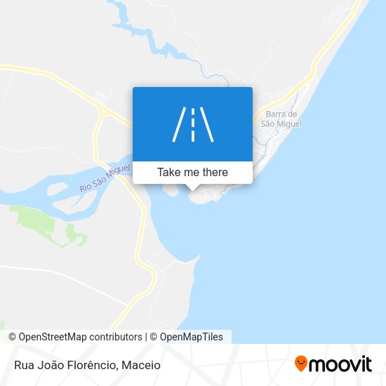 Rua João Florêncio map