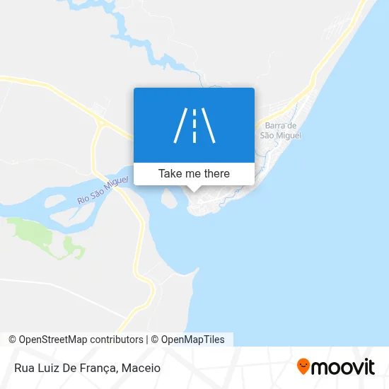 Rua Luiz De França map