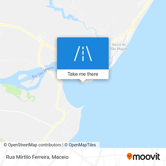 Rua Mirtilo Ferreira map