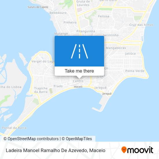 Ladeira Manoel Ramalho De Azevedo map