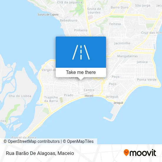 Rua Barão De Alagoas map