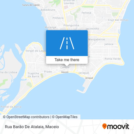 Rua Barão De Atalaia map