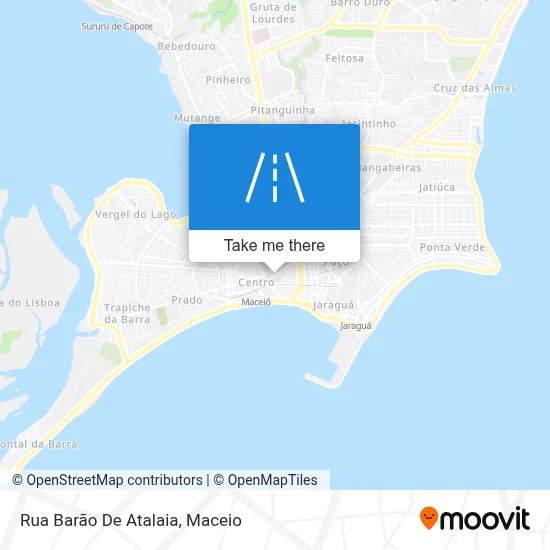 Rua Barão De Atalaia map