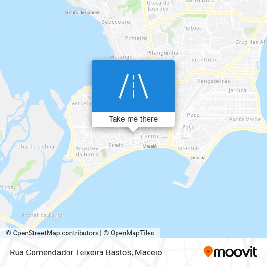 Rua Comendador Teixeira Bastos map