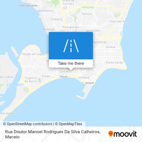 Rua Doutor Manoel Rodrigues Da Silva Calheiros map