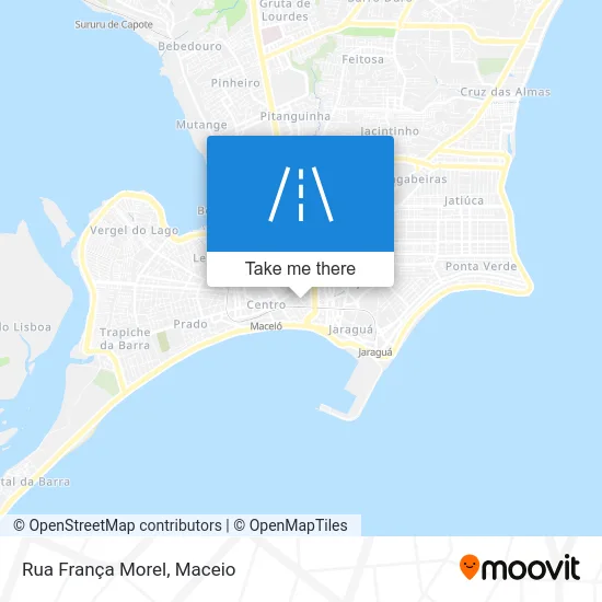 Rua França Morel map
