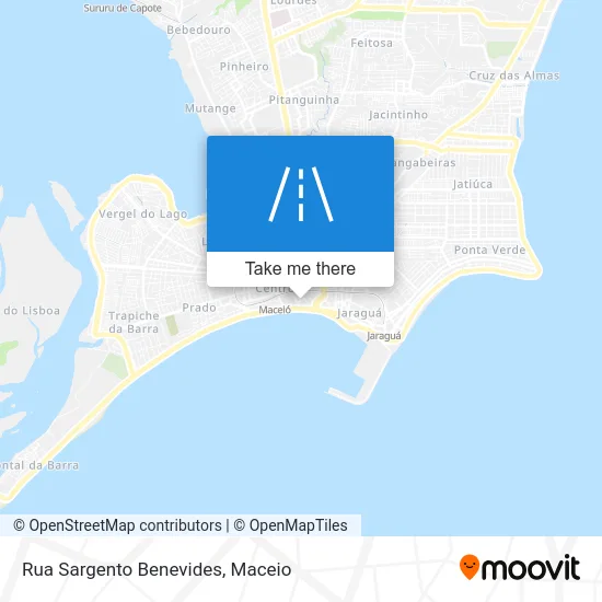 Rua Sargento Benevides map