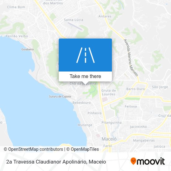 2a Travessa Claudianor Apolinário map