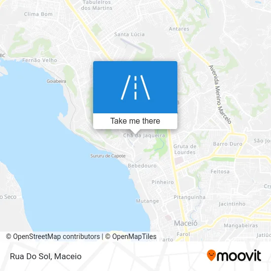 Rua Do Sol map