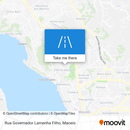 Rua Governador Lamenha Filho map
