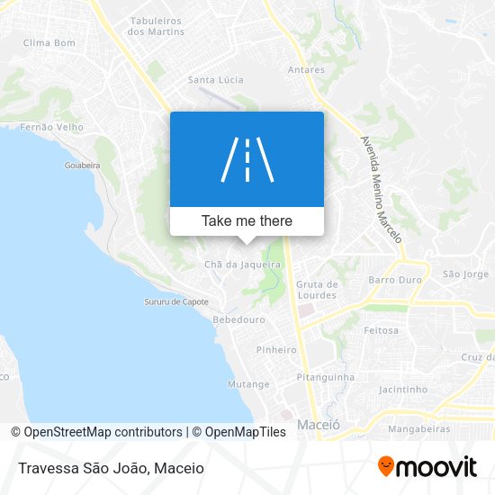 Travessa São João map