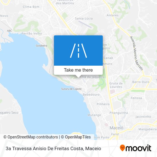 3a Travessa Anísio De Freitas Costa map