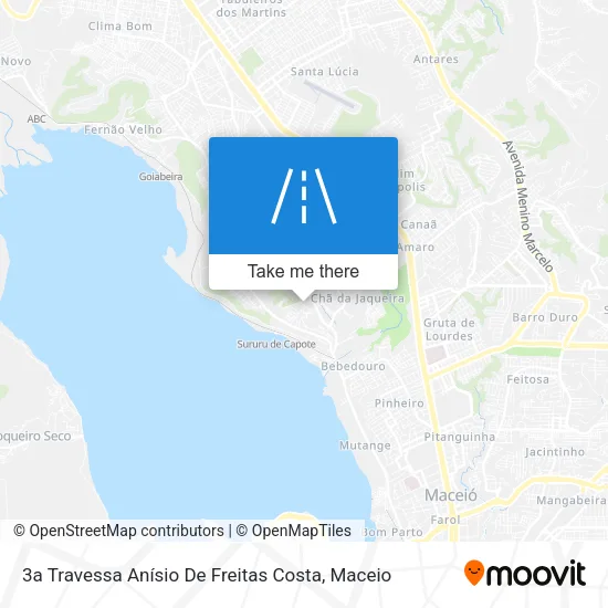 3a Travessa Anísio De Freitas Costa map