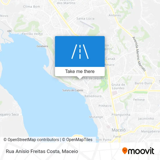 Rua Anísio Freitas Costa map