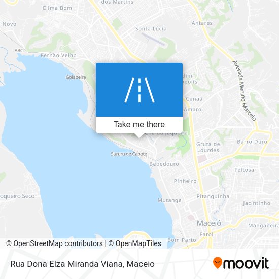 Rua Dona Elza Miranda Viana map