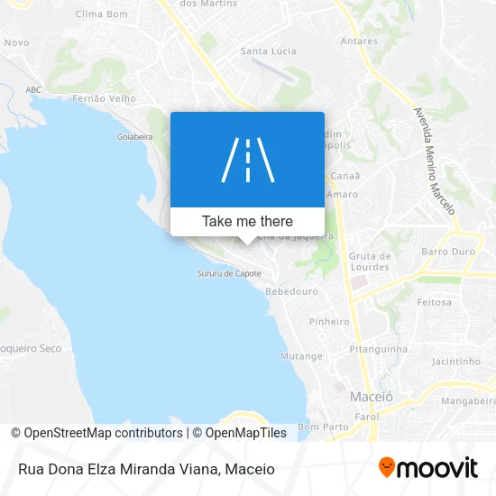 Rua Dona Elza Miranda Viana map