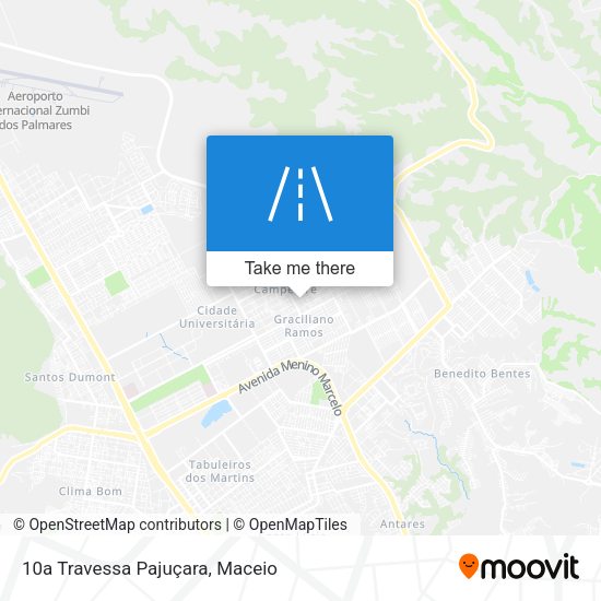 10a Travessa Pajuçara map