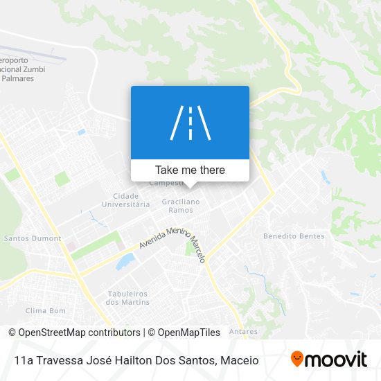 11a Travessa José Hailton Dos Santos map
