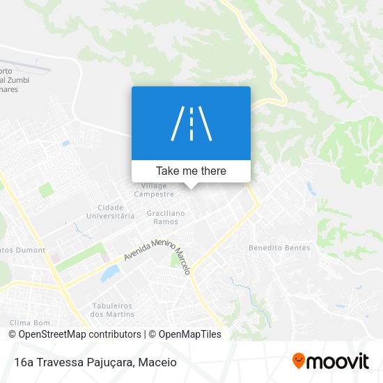 16a Travessa Pajuçara map