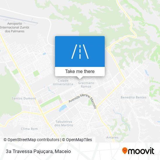 3a Travessa Pajuçara map